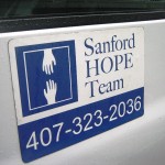 Sanford HOPE Team van logo (photo - CMF Public Media)
