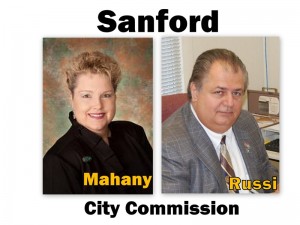Sanford City Commission Elections (photos- City of Sanford & Rick Russi)
