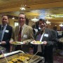 OCBA members at the buffet (photo - CMF Public Media)