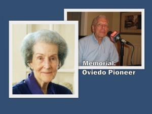 Memorial to an Oviedo pioneer