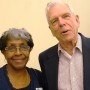 Richard Adicks with OHS member Ida Boston (photo - CMF Public Media)