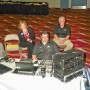 Audio production assistance courtesy Seminole State College. At right, Jose R. Badillo. Center, Jaime Matos (photo - Charles E. Miller for CMF Public Media)