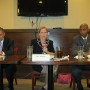 From left judicial candidates Jeff Dowdy, Debra L. Krause, and Jaimon H. Perry (photo - CMF Public Media)