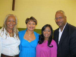 Trayvon Martin – Media Forum (L/R- Francis Oliver, Susan Vernon-Devlin, Jennifer Bisram, and Mark Russell)